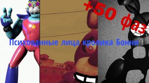 Психованные лица кролика Бонни