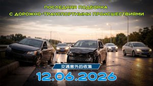Последняя подборка ДТП 12.06.2026