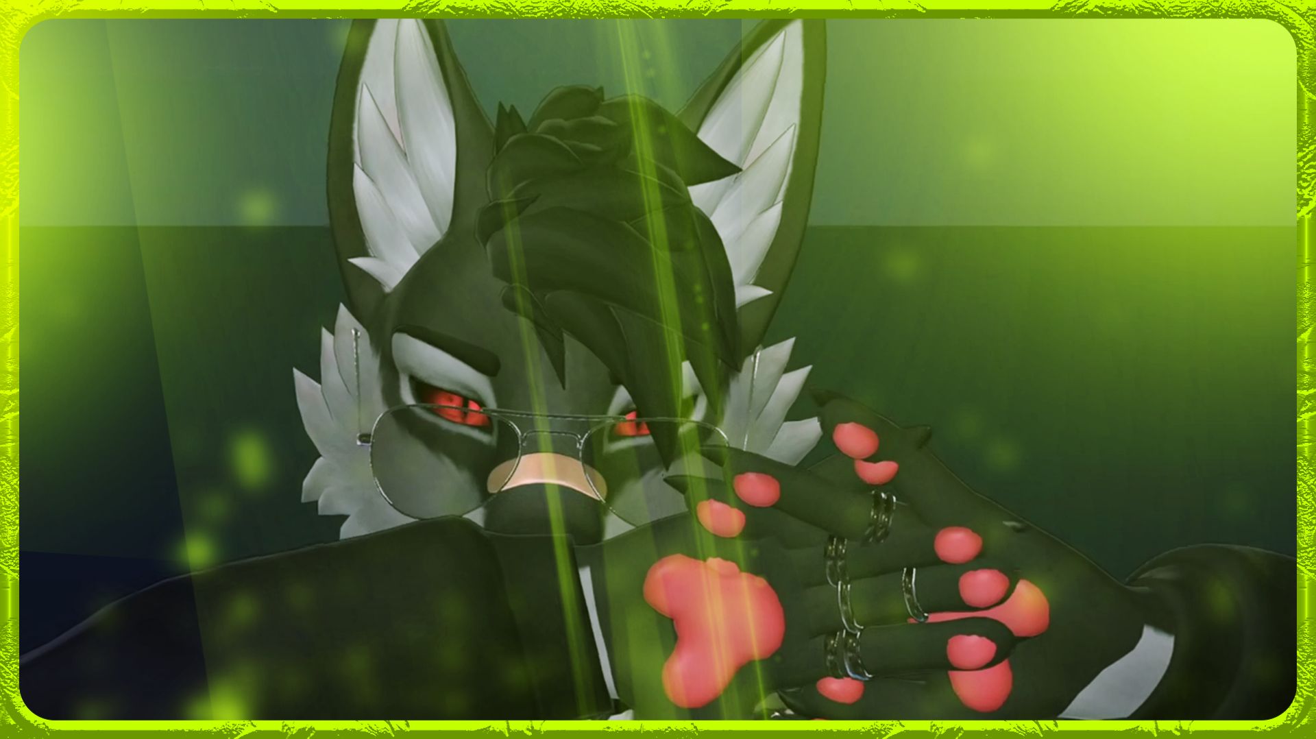 🐺 Роско исполняет【MMD】クィホーティ