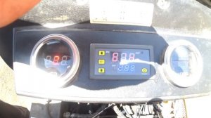 Установка вентилятора охлаждения на мини экскаватор rippo r319