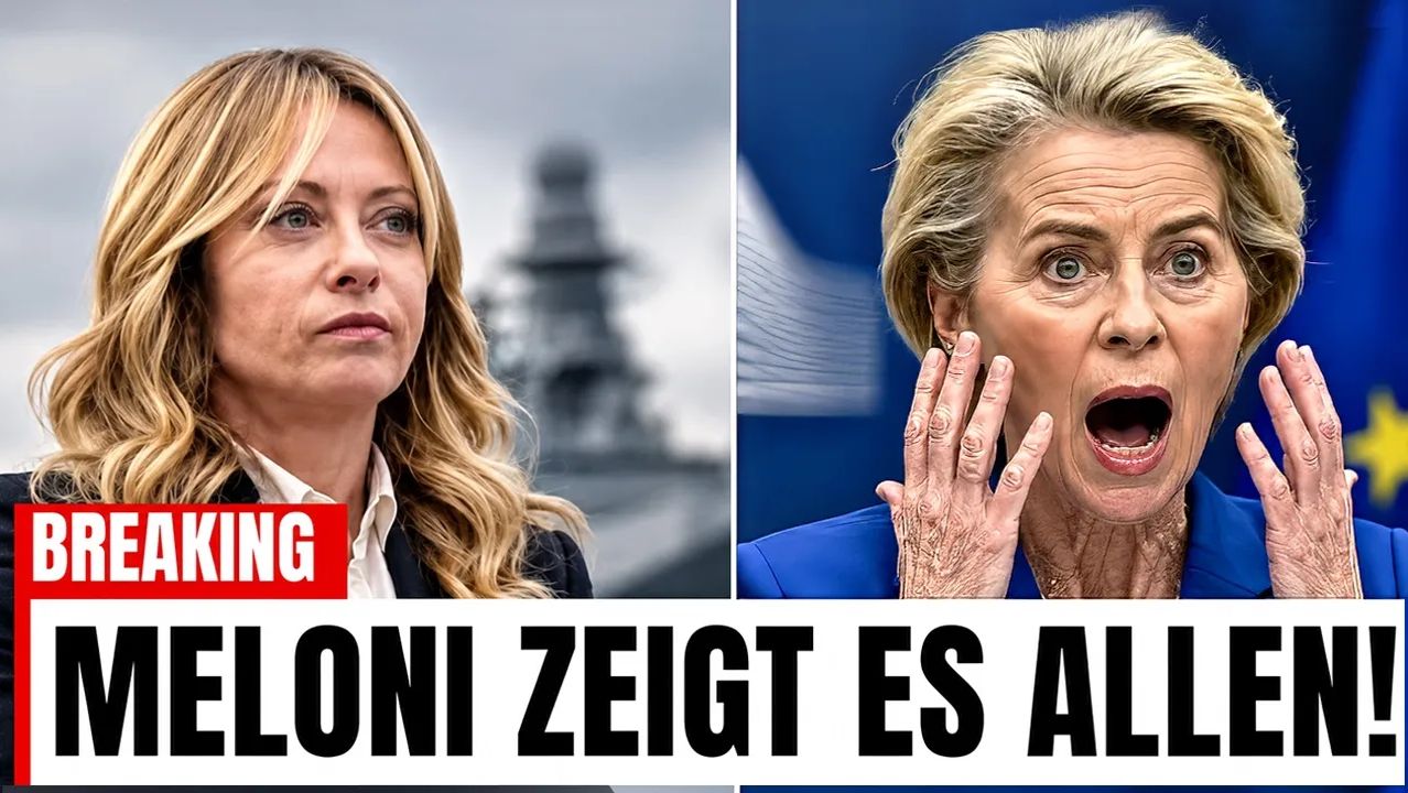 Was Meloni heute Nacht getan hat, IST UNFASSBAR! смотреть онлайн