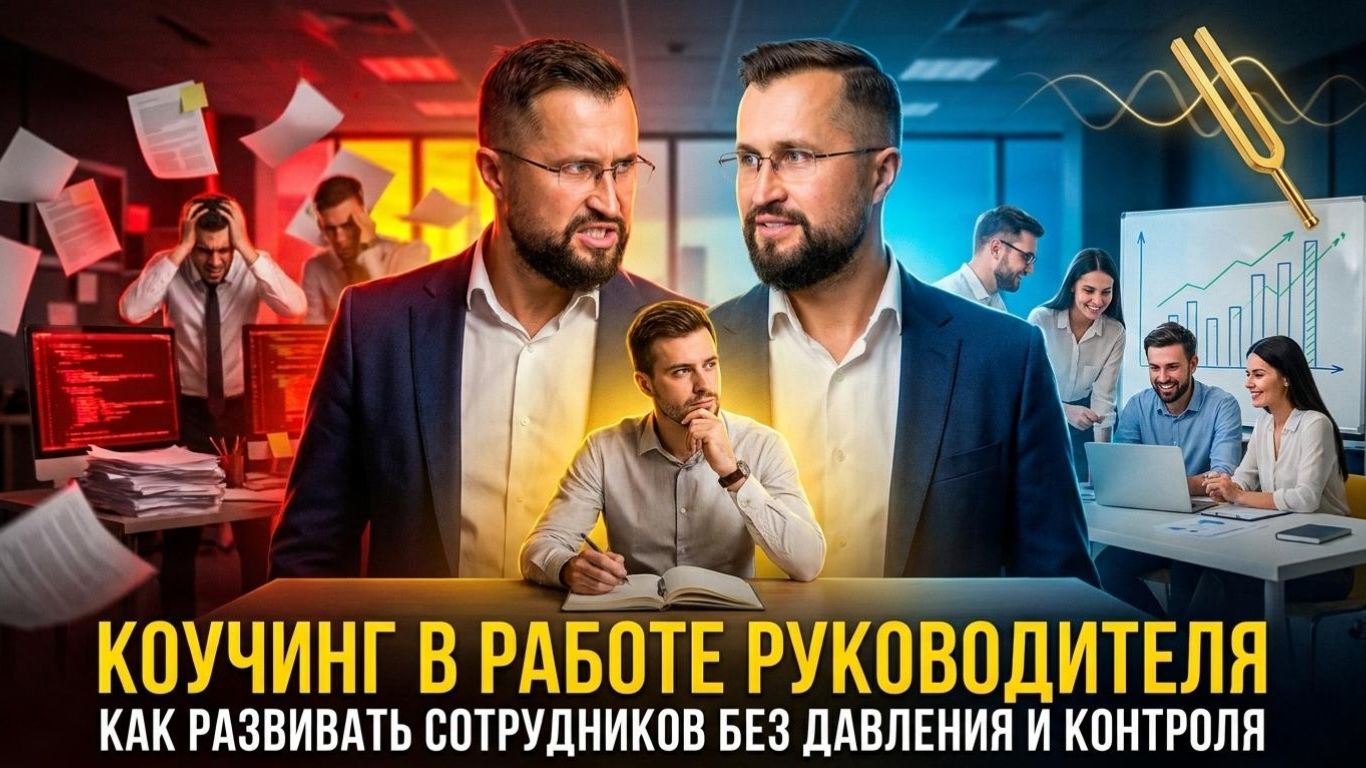Коучинг в работе руководителя: как развивать сотрудников и повысить ответственность команды