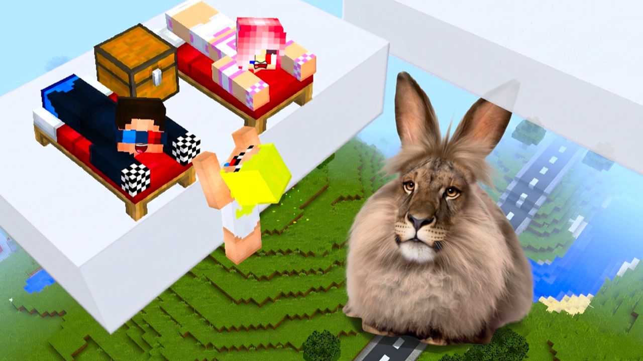☁️ЧЕРЕМША НАС ЖДЁТ ПОД ОБЛАКОМ НЕ СПЕША В МАЙНКРАФТ! ШЕДИ МЕН MINECRAFT смотреть онлайн