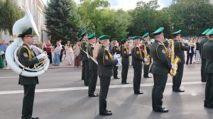 Шествие выпускников школ Ленинского района города Бреста