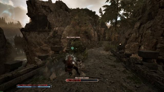 Gothic 1 Remake Как убить Мостового Голема? " Боевой Молот"