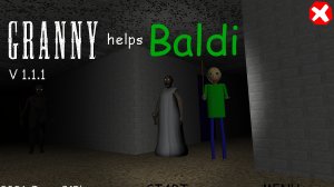 Granny Helps Baldi - Extras Grandpa