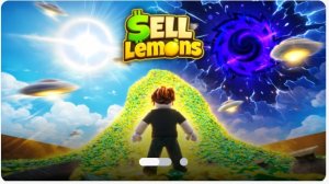 играю Роблокс режим продать лимоны