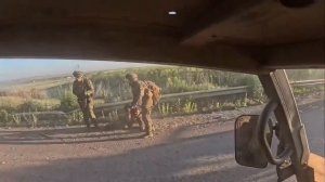 Эвакуация раненых бойцов.