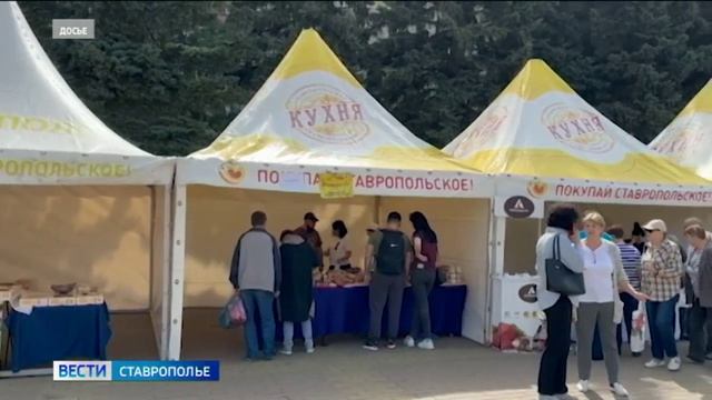 В Ставрополе 12 июня развернулась праздничная ярмарка смотреть онлайн