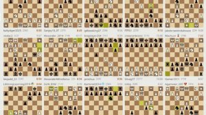 Трансляций шахмат на сайте Lichess – запись №1 - 133of230