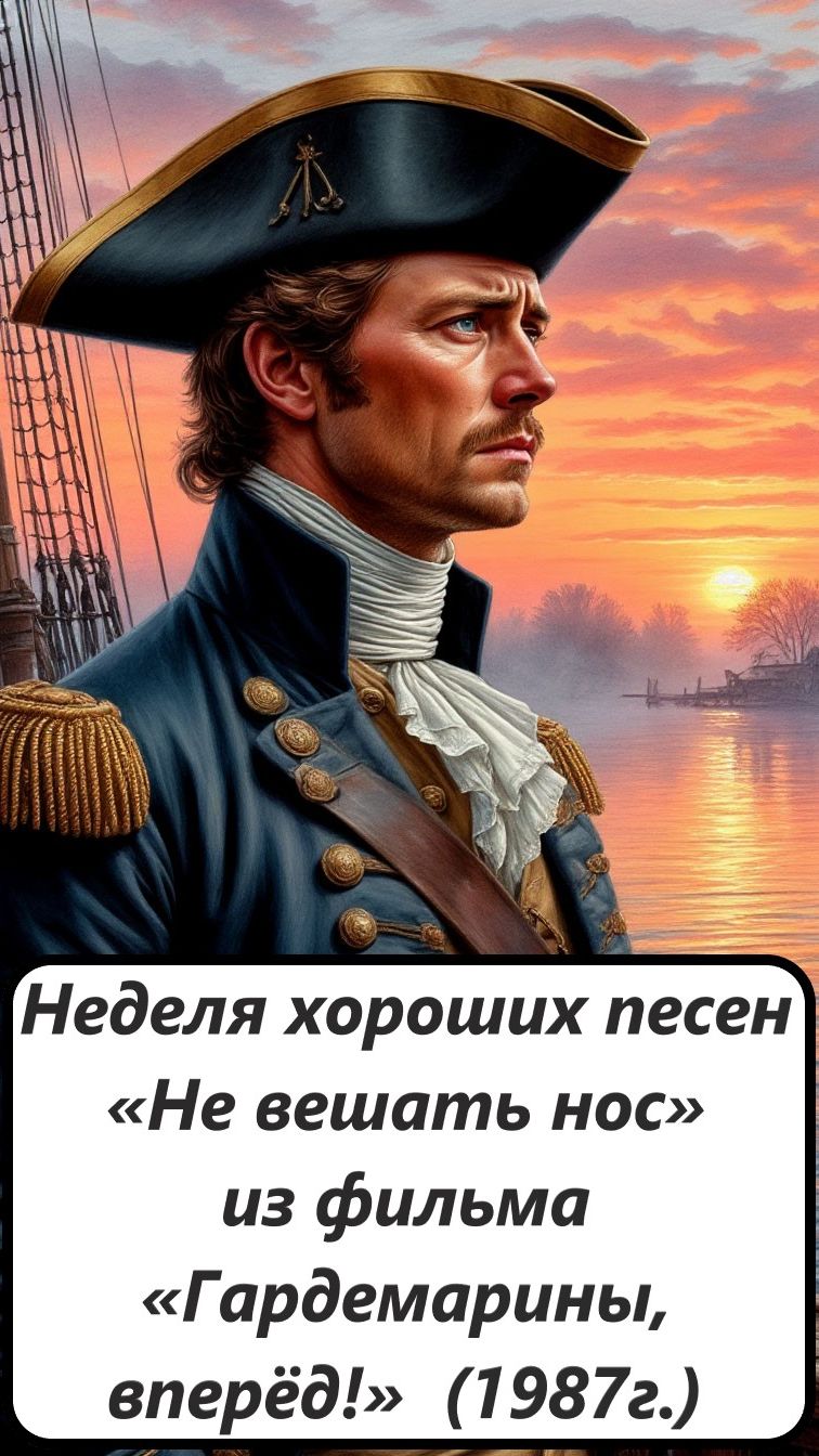 Неделя хороших песен. «Не вешать нос» из фильма «Гардемарины, вперёд!» (1987г.)
