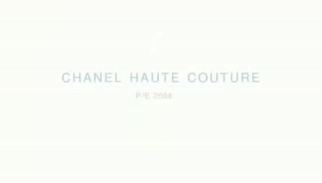 Показ женской коллекции Chanel весна-лето 2006 Haute Couture
