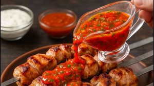Невероятно вкусный и простой соус. Грузинский соус к мясу, шашлыку и рыбе!