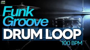 Фанк-барабанная дорожка I Laid Back и Pocket Groove I 100 bpm