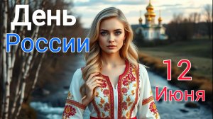 12 июня День России шикарное музыкальное поздравление с днём России