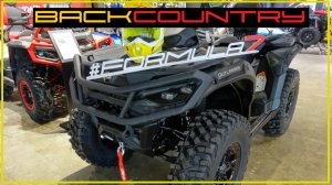Outlander Backcountry. Идеально сбалансированный квадроцикл для тех кто мечтает о длинном XMR G3