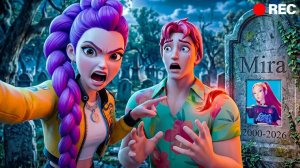 Что случилось с Миром «Трагедия на кладбище»! Kpop Demon Hunters Animation