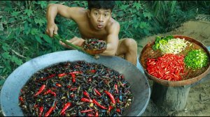 Готовить сверчков таким образом очень вкусно