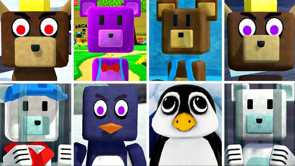 Roblox Snow Valley против Super Bear Adventure против бета-версии - геймплей смотреть онлайн