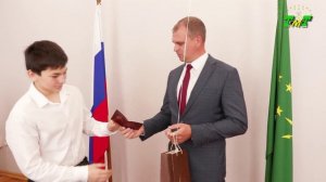 Вручение паспортов юным жителям Тахтамукайского района