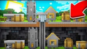 КУДА ВЕДЁТ ЭТОТ ЛИФТ В НАШЕМ КОЛОДЦЕ В МАЙНКРАФТ | Компот Minecraft