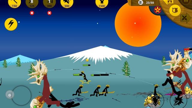 Stick War Legacy, миссия 143 ( Insane, без баффов, без скинов)