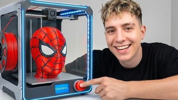Глент. Большой ролик про 3D принтер. СНИМАЛ 20 ДНЕЙ смотреть онлайн