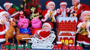 Обзор набора новогодних игрушек! Распаковка и Обзор ярких игрушек! Мультики для детей смотреть!