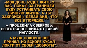 ИСТОРИИ ИЗ ЖИЗНИ|Жестокий ультиматум Свекрови обернулся|РЕАЛЬНЫЕ ИСТОРИИ|ЖИЗНЕННЫЕ ИСТОРИИ