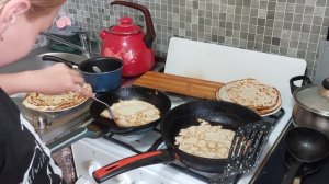 БЛИНЫ от АНГЕЛИНЫ 🔥 Распечатала переход в 4 класс / Поработали на даче