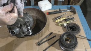 Разбираем компрессор кондиционера #压缩机 #compressor
