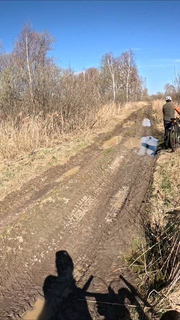 Ручей уровня Легендарный #велопоездка #велосипед #Тюмень