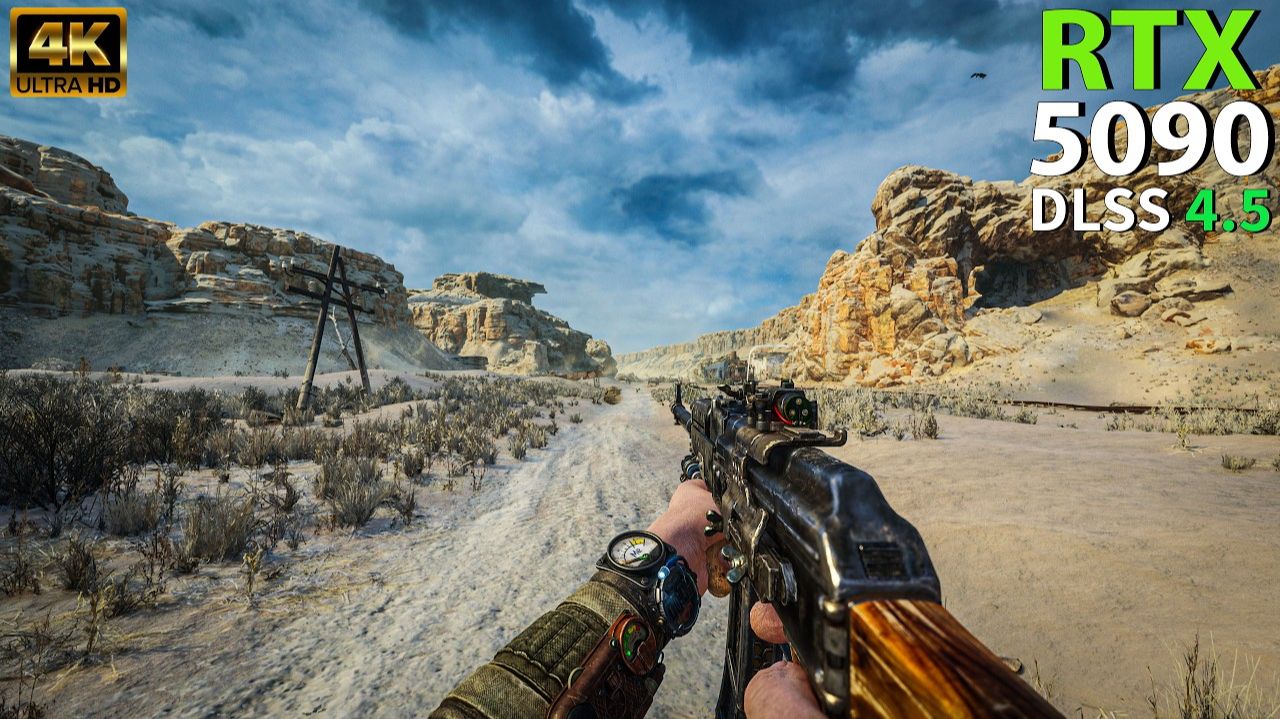 METRO EXODUS (4K RTX 5090 32GB) DLSS Quality 4.5 Ray Tracing ON смотреть онлайн
