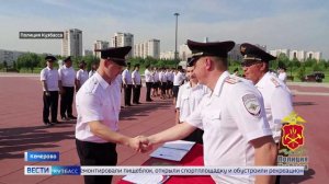 В Кузбассе сотрудники МВД и ГУФСИН приняли присягу