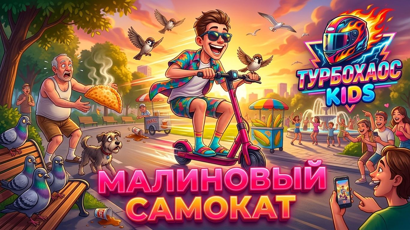 МАЛИНОВЫЙ САМОКАТ