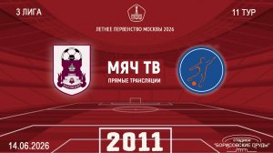 Царицыно 2011 - Мегасфера Обручевский 2011 (Начало 14.06.2026 в 10-20)