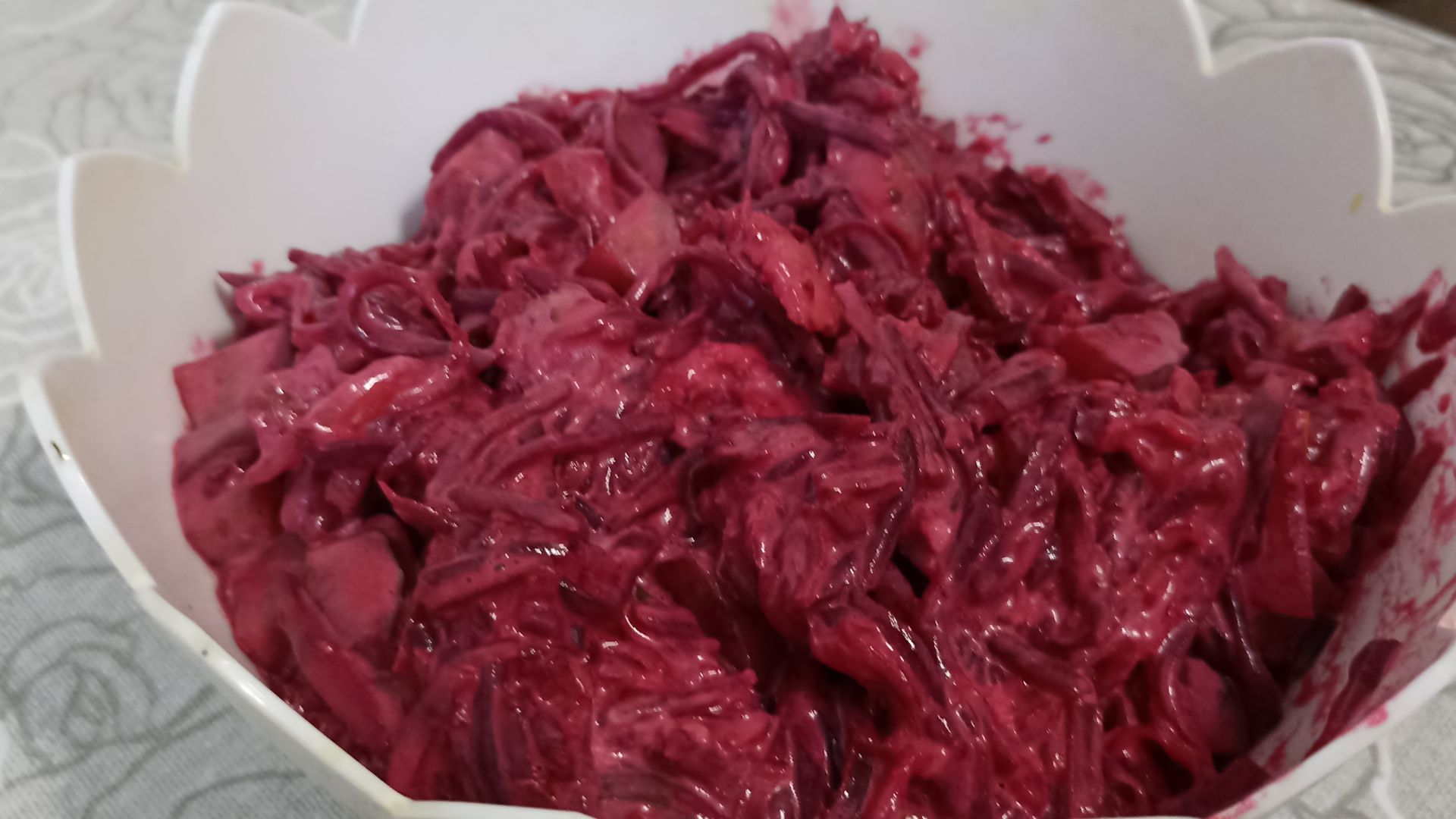Салат из свеклы