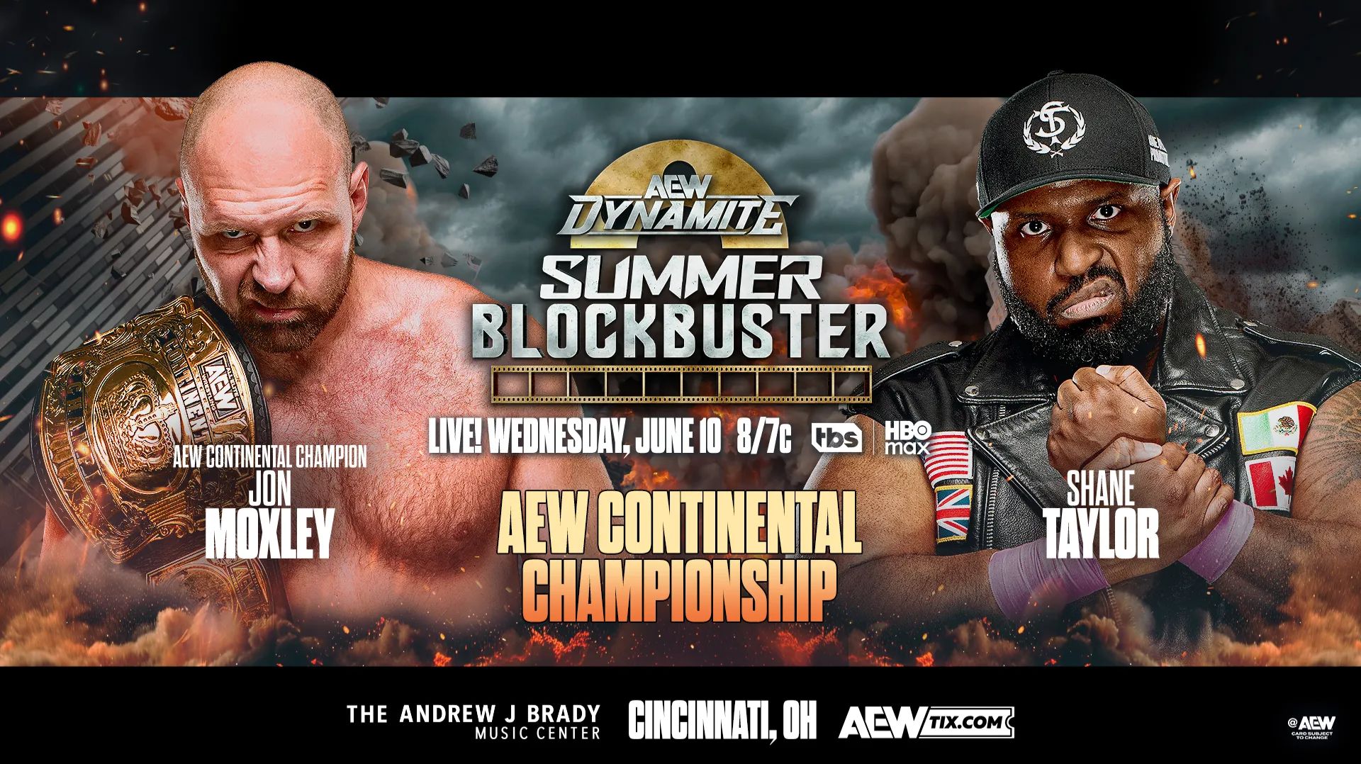AEW - DYNAMITE 10.06.26 смотреть онлайн