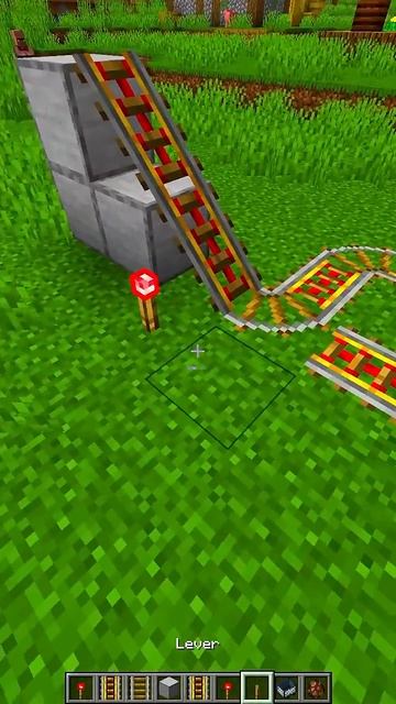 Minecraft Villager Launcher💀 #minecraft #shorts