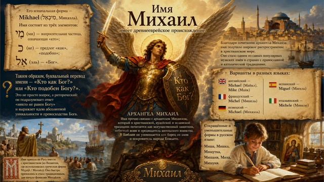 Что означает имя Михаил?