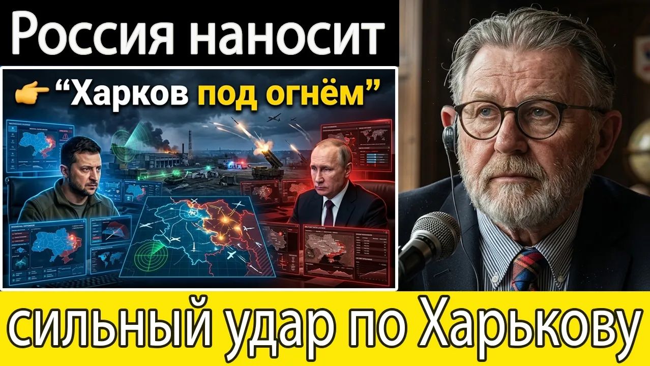 Срочно Россия наносит неожиданный удар по скрытой базе в Харькове Ларри К. Джонсон смотреть онлайн