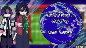 Past Hashira React To Eachother, Part 1 Giyuu Tomioka, 1, 9, Speed 1.75X, 2X, Demon Slayer X Gacha