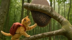 Котенка высмеяли, мама-кошка создала собаку-робота, чтобы защитить его и наказать хулиганов