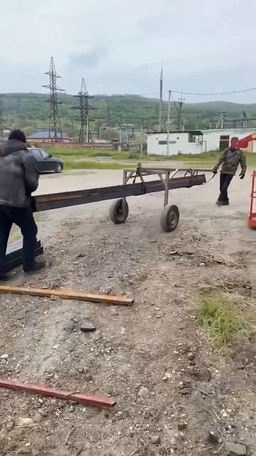 Полезное приспособление для перевозки металла