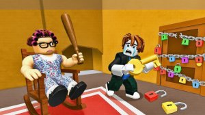 ROBLOX ПОБЕГ ИЗ ДОМА БАБУШКИ..