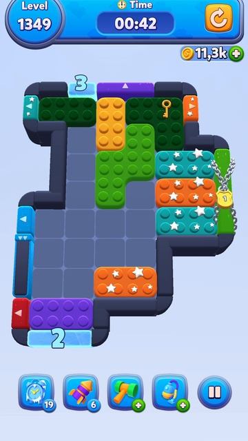 Color Block Jam 1349 Уровень