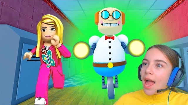 ПОБЕГ ИЗ ПЛОХОЙ ШКОЛЫ И УЧИТЕЛЬ в ROBLOX! смотреть онлайн