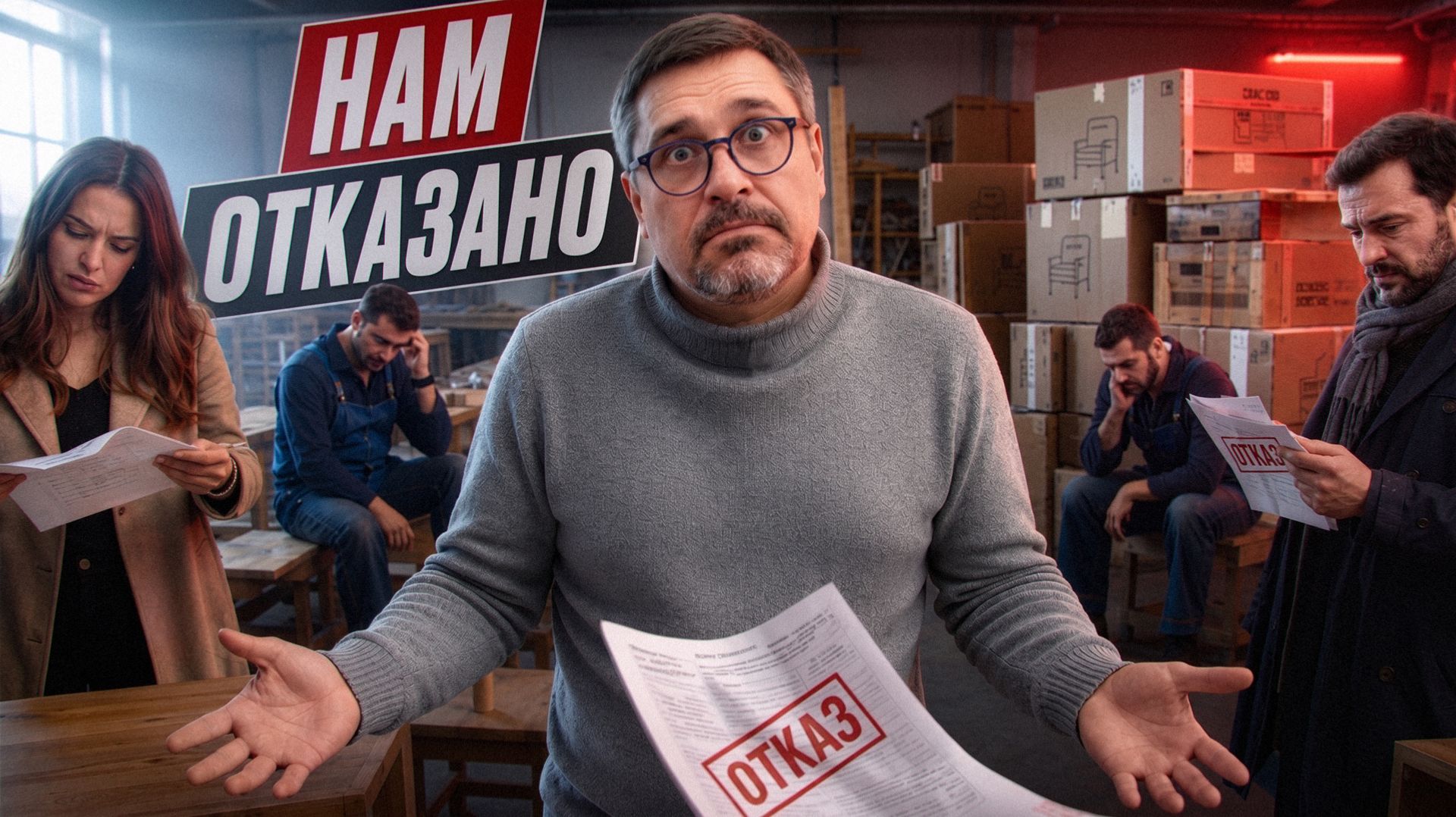Нам отказано // Когда клиент сказал нам «нет» и пошел к другим мебельщикам смотреть онлайн