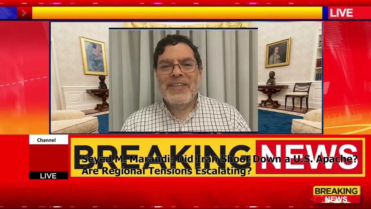 Seyed M. Marandi Did Iran Shoot Down a U.S. Apache Are Regional Tensions Escalating смотреть онлайн