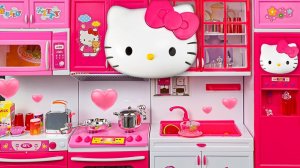 Коллекция кухонных игровых наборов Китти! Распаковка и Обзор ярких игрушек! Мультики для детей!